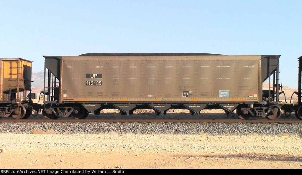 WB Loaded Coal Hooper Frt at Erie NV W-Pshr -25